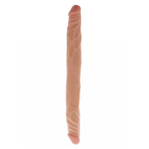 ToyJoy Get Real 14 Inch Flesh Double Ended Dildo Realistic Twin Penis Head Dong Sex Toy