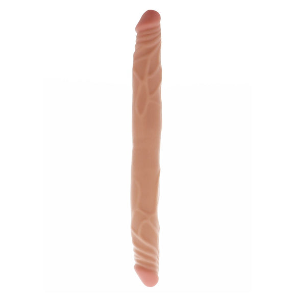 ToyJoy Get Real 14 Inch Flesh Double Ended Dildo Realistic Twin Penis Head Dong Sex Toy