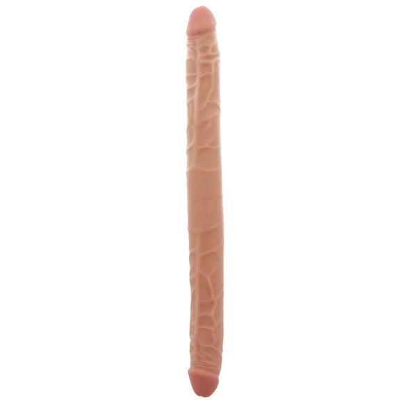 ToyJoy Get Real 16 Inch Flesh Double Ended Dildo Realistic Twin Penis Head Dong Sex Toy