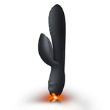 Rocks Off Everygirl Black Bunny Rabbit Vibrator G-Spot Massager USB Fun Sex Toy