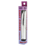 Lady Finger Mini Silver Vibrator Massager Sex Toy