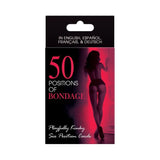 50 Positions Of Bondage Sex Position Cards Game Kinky Play BDSM