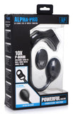 Alpha Pro P-Bomb Cock Ball Ring Anal Plug Vibrator Remote Control Male Sex Toy