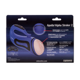 CalExotics Apollo Alpha Stroker 2 Vibrating Tight Pussy Sleeve Masturbator Sex Toy USB