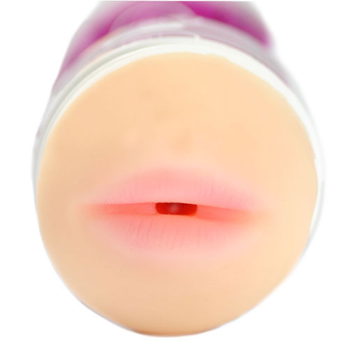 B-Link Portable Masturbator Cup Realistic Tight Mouth Oral Sex Blow Job Stroker