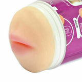 B-Link Portable Masturbator Cup Realistic Tight Mouth Oral Sex Blow Job Stroker
