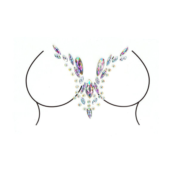 Le Désir Dazzling DeepV Cleavage Bling Sticker