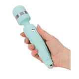 BMS Factory Pillow Talk Cheeky Wand Massager Teal Vibrator Swarovski Crystal USB Rechargeable Sex Toy