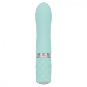 BMS Factory Pillow Talk Flirty Teal Swarovski Bullet Vibrator Classic USB Rechargeable Sex Toy