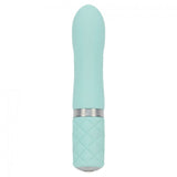 BMS Factory Pillow Talk Flirty Teal Swarovski Bullet Vibrator Classic USB Rechargeable Sex Toy