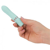 BMS Factory Pillow Talk Flirty Teal Swarovski Bullet Vibrator Classic USB Rechargeable Sex Toy