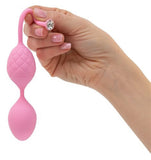 BMS Factory Pillow Talk Frisky Luxurious Pleasure Balls Swarovski Crystal Kegel Training Set