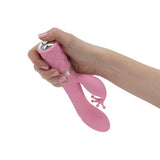 BMS Factory Pillow Talk Kinky Dual Massager G-Spot Clitoral Crown Vibrator Swarovski Crystal USB Sex Toy