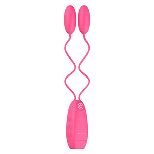 Bswish Classic Double Egg Vibrator Waterproof Dual Bullet Womens Massage Sex Toy