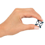 Bad Kitty Blue Moon Nipple Jewellery Non-Piercing Metal Screw Vice Clamps