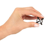 Bad Kitty Shiny Star Gem Nipple Jewellery Non-Piercing Metal Screw Vice Clamps