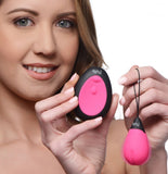 Bang! 10X Pink Silicone Vibrating Remote Control Egg Vibrator Fun Public Sex Play