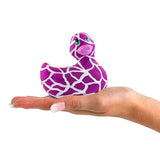 Big Teaze I Rub My Duckie Wild Bath Tub Fun Body Massager Quiet Rubber Duck Vibrator