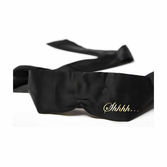 Bijoux Indiscrets Shhh Luxury Satin Blindfold Mask Sensual Erotic Fantasy Play