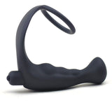 Prostate Massager Anal Plug Bullet Vibrator Cock Ring Mens Butt Toy