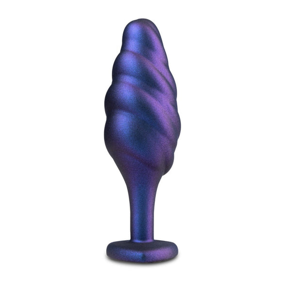 Blush Anal Adventures Matrix Bumped Bling Sapphire Crystal Heart Gem Butt Plug Sex Toy