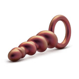 Blush Anal Adventures Matrix Spiral Loop Bronze Silicone Screw Bead Butt Plug Sex Toy