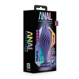 Blush Anal Adventures Matrix Swirling Bling Sapphire Crystal Heart Gem Jewel Butt Plug Sex Toy