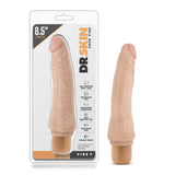 Dr. Skin Cock Vibe 7 Realistic 8.5" Penis Classic Twist Dial Speed Vibrator Love Toy