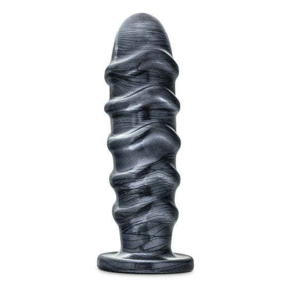 Blush Jet Annihilator 11 Inch Black Carbon XL Butt Plug Suction Cup Anal Dildo Probe Sex Toy