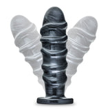Blush Jet Annihilator 11 Inch Black Carbon XL Butt Plug Suction Cup Anal Dildo Probe Hardcore Sex Toy