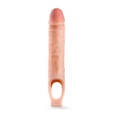 Blush Performance Cock Sheath 10 Inch Penis Extender Sleeve Girth Ball Strap