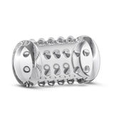 Stay Hard Cock Sleeve 02 Clear Studded Penis Dildo Sheath Sex Enhancer