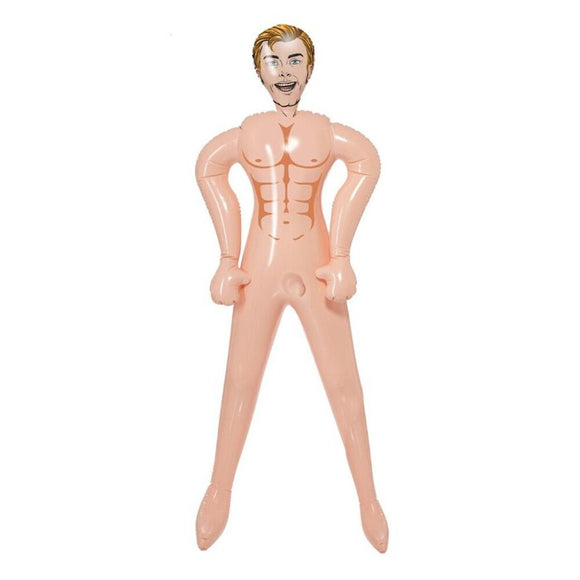Boy Toy Perfect Date Blow Up Male Love Doll Blonde Inflatable Model Stag Sex Toy