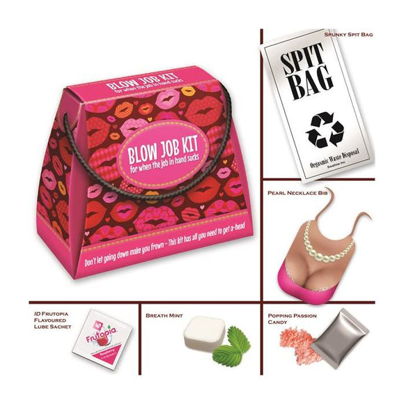 Blow Job Kit Funny Naughty Novelty Gift Bag Rude Joke Hen Party Kit