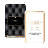 Strip or Tease Game Undress Adult Erotic Cards Dice Couples Sexy Bedroom Fun