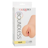 CalExotics Boundless Vulva Ivory Skin Masturbator Realistic Vagina Pocket Pussy Stroker Sex Toy