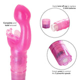 CalExotics Butterfly Kiss Vibrator Classic Clitoral Flutter Bunny Rabbit Sex Toy