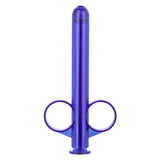 CalExotics Admiral Lube Tube Reusable Lubricant Dispenser Blue Syringe Launcher