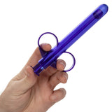 CalExotics Admiral Lube Tube Reusable Lubricant Dispenser Blue Syringe Launcher