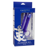 CalExotics Admiral Lube Tube Reusable Lubricant Dispenser Blue Syringe Launcher