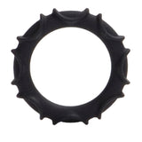 CalExotics Atlas Silicone Cock Ring Penis Erection Band Ribbed Stretchy Orgasm Enhancer