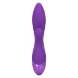CalExotics Aura Dual Lover Rabbit Vibrator Purple Bunny Stimulator Waterproof USB Rechargeable Sex Toy