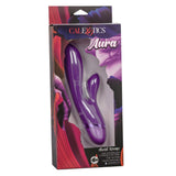 CalExotics Aura Dual Lover Rabbit Vibrator Purple Bunny Stimulator Waterproof USB Rechargeable Sex Toy