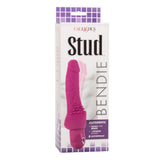 Bendie Power Stud Cliteriffic Pink Penis Vibrator Flexible Fun Sex Toy