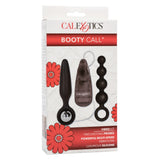 alExotics Booty Call Vibro Butt Plug Vibrator Kit Black Anal Probe Beads Bullet Vibe Sex Toy Set