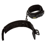 CalExotics Boundless Ankle Cuffs Vegan Leather Adjustable Buckle Plush Padded Kinky Bondage