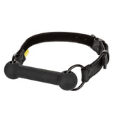 Calexotics Boundless Bar Gag Silicone Mouth Bit Vegan Leather Strap Bondage BDSM Fetish Play