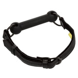 Calexotics Boundless Bar Gag Silicone Mouth Bit Vegan Leather Strap Bondage BDSM Fetish Play