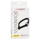 Calexotics Boundless Bar Gag Silicone Mouth Bit Vegan Leather Strap Bondage BDSM Fetish Play