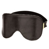 CalExotics Boundless Blackout Eye Mask Sensory Blindfold Vegan Leather Bondage Play